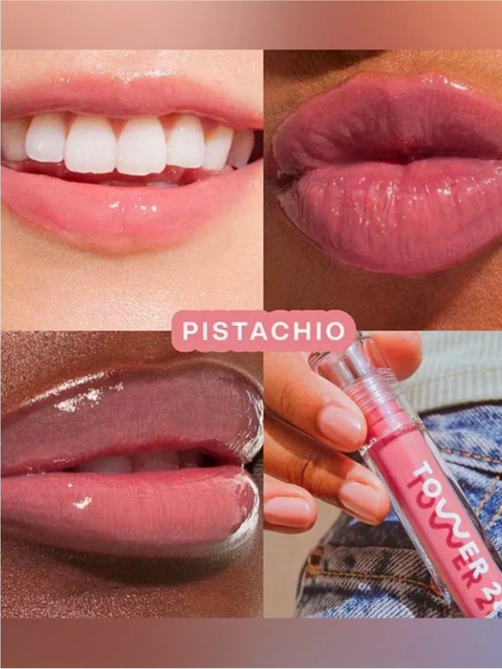 Tower 28 ShineOn Milky Lip Oil Jelly Mini Pistachio NEW